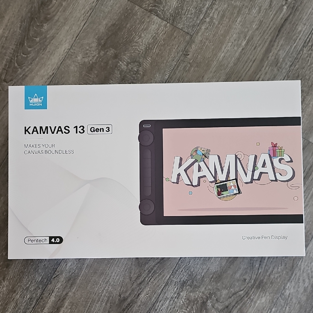 HUION Kamvas 13 (Gen 3) Drawing Tablet with Screen,13.3"